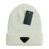 Winter Designer Knitted Hat Simple Stylish Beanie Cap Cool Skull Caps for Man Woman10 Colors