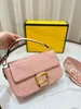 Nappa Leather Bag Flap Messenger Chains Bags Multicolor Embossed Letter Shoulderbag Crossbody Ladies Evening Inner Card Holder Outdoor UnderarmBags Hobo