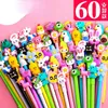 40-150 pièces/ensemble Kawaii dessin animé 0.38/0.5mm ensemble de stylos neutres étudiant Signature papeterie créative bureau fournitures scolaires cadeau