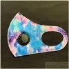 Designer maskers plangi camouflage mascherine ademhaling stof gezicht maskers wasbaar met vaes rook beschermende zomer masker dhgarden dhdlf