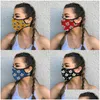 Designer-Masken Zou Ju Gesichtsmaske Staubdicht Waschbar Atmungsaktiv Mode Polychromatisch Faltbar Frau Mann Staub Mundmasken 6 8Fr K2 Dro Dh7G5