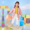 Down Coat Girls Winter Hapleed Warm Gededed Jacket Boys jas overjas 210 jaar oude modestijl Koreaanse versie Casual kinderkleding 221125