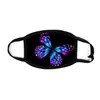 Designer Masques Papillon Mascherine Personnalisé Pliant Poussière Noir Masques Antipoussière Lavable Respirant Respirateur Mode Re Dhgarden Dhlfe