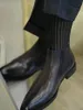 チェルスブーツ紳士本物の革ハイトップマーティンブーツ冬の靴ウエスタンスタイル
