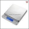 Weegschalen 2000G/0.1G LCD Portable Mini Electronic Digital Scales Pocket Case Postal Keuken Sieraden Gewicht NCE Schaal 258 N2 DR DHDMU