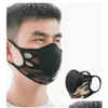 Tasarımcı Maskeleri Moda Nefes Alabası Yüz Maskesi Anti Haze Ağız Solunmen Sunsn Spor Yeniden Kullanılabilir Mascarilla Gezgül Bezi Dhgarden Dhtz2