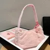 Sacs de soirée sacs fourre-tout designer sac à main femmes sac de luxe Mode Furry Épaule Underarm Rose Sac Classique Top Qualité Mignon 3pcs ensemble 221027