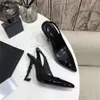 Высококачественные туфли дизайнер кожаные каблуки Стильная женская свадебная вечеринка Сексуальная каблука сандалии женщины насосы gdfvcvd