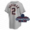 Campeón de la Serie Mundial José Altuve Jersey Yordan Alvarez Alex Bregman Jeremy Pena Kyle Tucker Justin Verlander Chas McCormick Ryan Yuli Gurriel Mancini