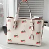 Borse da sera Totes coabag Borsa a tracolla Borsa Tote Borsa da spiaggia Pelle Donna Shopping Designer Donna Qualità PU Decorazione fragola da donna