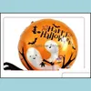 Party Decoration Halloween Balloon Festival Celebrate Party Decoration Ball Bat Screw Pendant All Saints Day Gas Sphere Manufactor D DHRCP