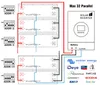 48V 200AH 100AH ​​10KWH 5KWH LIFEPO4 БАЙТАКА БАЙТАКА POWER WALLWALL 6000 Цикл 32 Параллельная банка RS485 PC Monitor для Home Solar