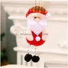 Kerstdecoraties Kerstdecoraties Boom hanger hangend eland herten ornament feestelijke feestartikelen decoratie voor home jarch dhluf