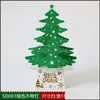 Noel Dekorasyonları Noel Ağacı Masa Dekorasyon Malzemeleri Mini Masaüstü Kart Dekorasyonları Işıklarla Ağaçlar Yenilik Hediyeleri 11bq D3 DHWSI