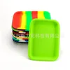 Other Smoking Accessories Sile Ashtray Square Small Storage Home Color Mixing Smoke Smoking Rolling Tray Unbreak Rec Green Office 14 Dhdqu