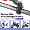 Bil Simple Motorcykelcykeltelefonh￥llare Stand Justerbar support Moto Snabbl￥scykelstyrning F￤stet f￶r Xiaomi iPhone