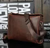 Crazy Horse PU Leather Men Briefcase Brand Luxury Men039s Messenger Bag Male Laptop Bag Business Fashion Shoulder Bags Travel B4798099