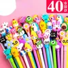 40-150 pièces/ensemble Kawaii dessin animé 0.38/0.5mm ensemble de stylos neutres étudiant Signature papeterie créative bureau fournitures scolaires cadeau