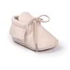 First Walkers 0-18M Born Baby Shoes Ragazzi Ragazze PU Mocassini in pelle con paillettes