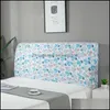 Other Bedding Supplies Cloth Thickening Headboard Er Cactus Flower Printed Bedroom Case Living Bedhead Elastic Ers Home Protector Wa Dh1Zu