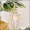 Party Favor Sequin Chapeau Rudolph Poupées Enfants Cadeau De Fête Gnomes Elfe Sans Visage Arbre De Noël Pendentif Nouveau Jouet En Peluche Or Sier Décorations Dhuew