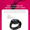 Relógios inteligentes D18 para homens e mulheres, relógio inteligente para pressão arterial, rastreador esportivo, pedômetro, relógios inteligentes à prova d'água SmartBand