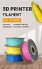 Diğer yazıcı sarf malzemeleri 1.75mm çok renkli filament isteğe bağlı