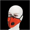 Дизайнерские маски езда защиты для лица Маска MTI MTI Цвета 5 слоев фильтры заменяемые фильтры ездят на масках с гидроизоляционным респиратором 6 2 dhgtc