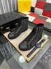 2023 hombre diseñador de lujo hombres botas para hombre Botines Moda Otoño invierno tacón alto plataforma corta botines de cuero real -E268
