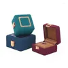 Jewelry Pouches Super Fiber Gold Inlaid Box Storage Ring Pendant Bracelet Manufacturer's Stock