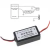 Redresseur de filtre de condensateur de relais de puissance cc 12V pour la caméra de recul de vue arrière de voiture élimine automatiquement le connecteur d'interférence