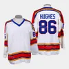 Reverse Retro Hockey''nHl''86 Jack Hughes Jersey 13 Nico Hischier 76 PK Subban 7 Dougie Hamilton 18 Dawson Mercer 28 Damon Severson 63