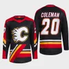 Reverse Retro Calgary Hockey''Nhl''Flames 8 Christopher Tanev Jersey 17 Milan Lucic 29 Dillon Dube 58 Oliver Kylington 20 Blake Coleman 4