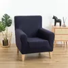 Housses de chaise Wingback Slipcover Wing Fauteuil Cover All-inclusive Spandex Polyester Fauteuils Couch Protector