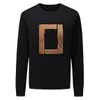 Mens Sweaters Long Sleves Knits Letters Budge Embroidery Fashion Unisex Hoodies Pullover Sweatshirt Men Tops Knit Clothing Asian Size M-XXXL#13