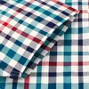 Chemises décontractées pour hommes Smart Five Coton Hommes 2022 Chemise d'été à manches courtes de haute qualité Plaid pour homme SFS5A315