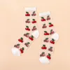 Men's Socks Products Women's Shui Guo Ka Silk Stockings Ins Koreanスタイルの透明なガラスチューブ超薄型通気性クールネットワーク