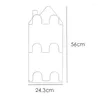 의류 저장 3 층 벽 장착 신발 랙 신발 행거 슬리퍼 배수구 욕실 옷장 캐비닛 기숙사 주최자