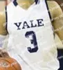 Баскетбол в колледже носит NIK1 NCAA College Yale Basketball Jersey 10 Matthue Cotton 11 Michael Feinberg 14 Jameel Alausa 20 Пол Аткинсон