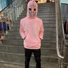 Men's Hoodies Sweatshirts Womens Y2K Skeleton zip Oversized autumn Goth Grunge Pink Hooded Jacket Streetwear 221124