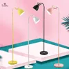 Floor Lamps Colorful Eye-caring LED Reading Light Adjust Minimalist Dimmable Stand With Remote Control