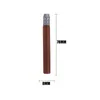 Fumo di tubi di legno naturale Dry Herb Tabacco Catcher Taster Bat One Hitter Portafiltro per sigarette Bocchino Portatile Mini Handpipes Piroga di legno Suggerimenti per scavare tubi