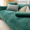 Sandalye kapaklar peluş kadife kanepe slipcovers havlu evrensel kaymaz kanepe kapağı oturma odası dekoratif capa de