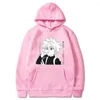 Heren Hoodies 2022 Kawaii Anime X Killua Zoldyck Men Women Sweatshirts Pullovers lange mouwen trainingspakken casual tops