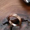 خواتم الزفاف 585 Rose Gold Hollow Women Romantic Romanty Fashion Moder