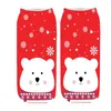 Men's Socks Women's 3d Cartoon Funny Christmas Ankle Crazy Cute Amazing Novelty Print Cool Fashion Adorable Design Colorful#35