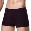 Mutande W63 XL-5XL Boxer da uomo sexy solido morbido Intimo traspirante Pantaloncini Homme comodi da uomo