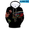 Heren Hoodies 3d Harajuku Hoodie Kinderkinderen Hoge kwaliteit Casual Sweatshirt Clothing Fall Street Comfortabele pullover Sportswear