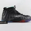 Little Posite CDGS X Penny Hardaway Sports Shoe Pro Sneaker University Red Army Green Camo Basketball Shoes Mens Solar Red Trainer