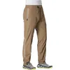 Calça masculina magcomsen verão sorto rápido seco joggers joggers listra zip pocket racksuit calça treinamento de fitness 221124